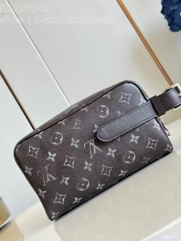 Cheap bag-23*13*12CM VUITTON LOCKER KIT DOPP LOUIS 0604